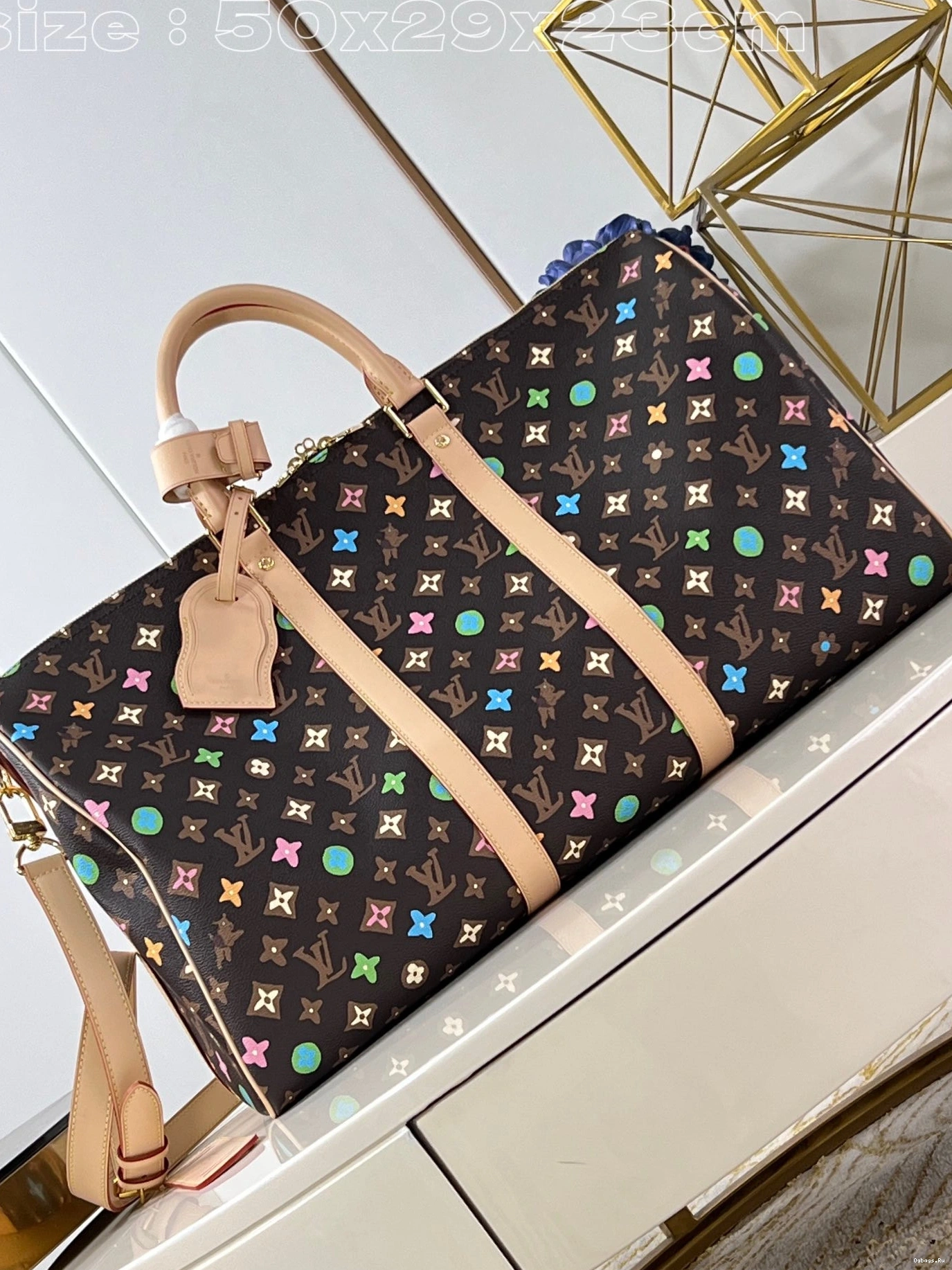 BANDOULIÈRE LOUIS KEEPALL VUITTON 50 0208